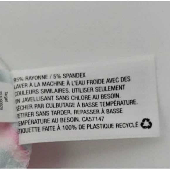 NWT Lilly Pulitzer Target Maxi Dress Size Small Nosey Posey Strapless White Pink - Picture 11 of 11